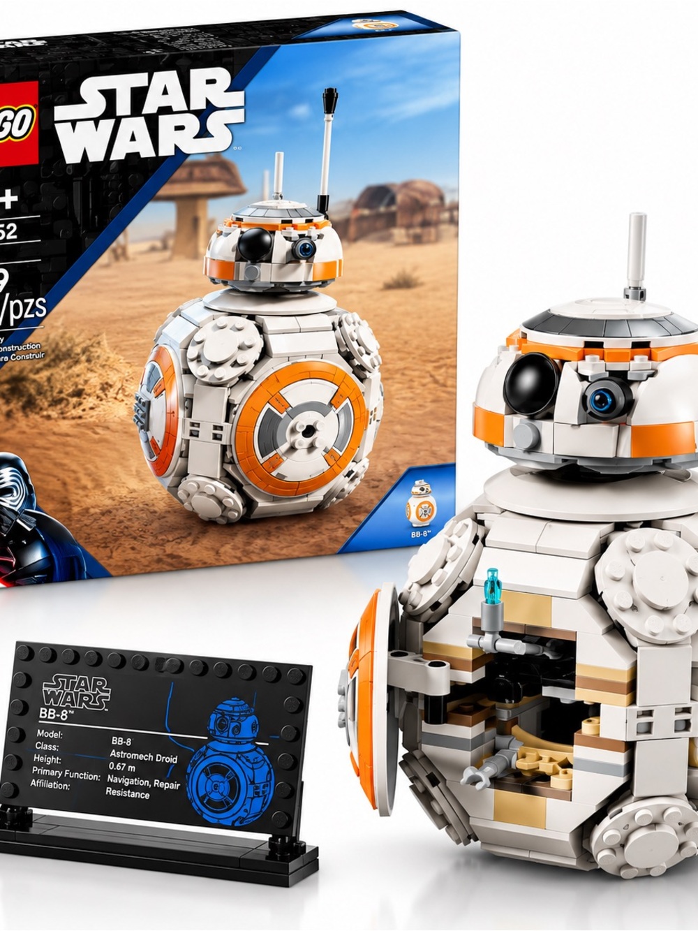 LEGO Star Wars BB-8 Droid Building Set - White & Orange